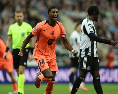 Marcus Rashford's Double Quiets Newcastle's Celebrations and Secures Barcelona's Triumph