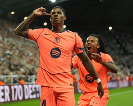 Striker ruins the Magpies' major occasion and claims: ‘I am evolving at Barça’